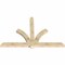 Ekena Millwork Redmond Rough Sawn Timber Gable Bracket, Douglas Fir, 96"W x 64"H x 4"D x 6"F, 16/12 Pitch GBW096X64X0406RED00RDF - alternate 2